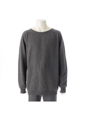 Saint Laurent Edit Limant Period Cashmere Oversized Knit Sweater Top